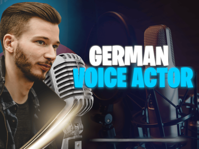 Male German Voice Actor for Videogames