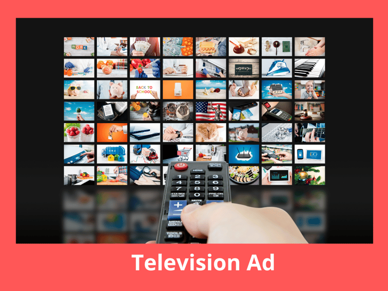 Television commercial tv ad voice-over