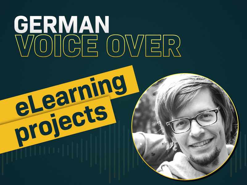 A natural, young voice for your eLearning video (male german)