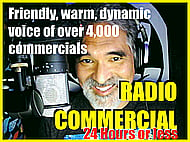 Dynamic, friendly, conversational Radio Ad that stands out Banner Image