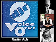 Professionally Produced Narration for Radio Ad Banner Image