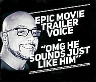 I will record an Epic Movie Trailer Voice or Promo voice over. Banner Image