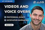A Professional and Engaging Male Voice Over for Online Ad Banner Image