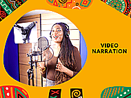 Authentic Female African Voice Over for Your Believable Video Narration Banner Image
