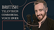 A top-rated, professional VO for your television advert Banner Image