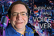 An engaging American baritone will bring your audiobook to life Banner Image