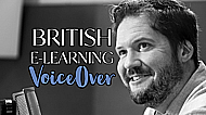 Classic, Warm, British Male E-learning voiceover Banner Image