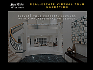 A Professional Voiceover Narrator for your Real Estate Virtual Tours Banner Image