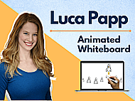 Engaging, Knowledgeable Female Voice For Animated Whiteboard Explainer Banner Image