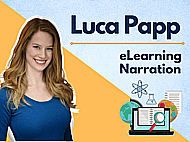 Relatable, Informative Female Voice for eLearning Banner Image