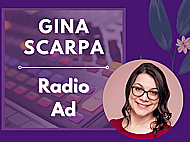A Broadcast Quality Female Voice For Your Radio Ad Banner Image
