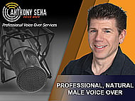 A professional, natural male voice over for your corporate video. Banner Image