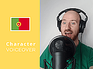 European Portuguese Professional Character Voices Banner Image