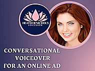 A Genuine, Conversational, Relatable Voice Over for Your Ad Banner Image