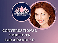 A Genuine, Conversational, Relatable Voice Over for Your Ad Banner Image