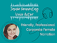 An Approachable, Professional, Friendly Voice Over for your Corporate Video Banner Image