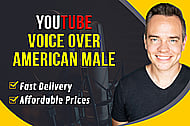 Professional North American Male Narration Banner Image