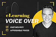 Professional North American Male eLearning Voice Over Banner Image