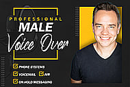 Professional North American Male Telephony Banner Image