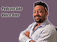 An engaging, professional, and friendly Podcasting Advertising Voice Over Banner Image