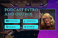 A professional PODCAST intro and extro Banner Image