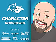 Professional Character Voice Actor that Brings Your Character To Life! Banner Image