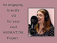 Professional yet Natural Voice Over for Your Animation Banner Image