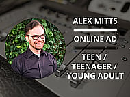 A teenage teen young adult voice for your online ad Banner Image