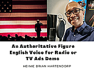 An Authority Figure English Voice for Radio & Visual Ads Banner Image