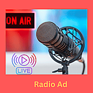 A Friendly, Warm, and Professional Voice Over for Your Radio Ad Banner Image