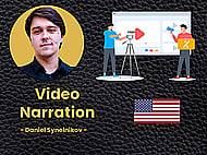 A Professional Voice Over for your Video Banner Image