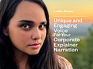Distinctive and Engaging Female Narration (Corporate, Explainer) Banner Image