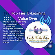 Top Tier Voice Talent for your E-Learning Video Banner Image
