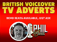 TV Ad Voice Over up to 60 seconds Banner Image