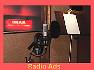 Natural, Believable Voice For Your Radio Ad Banner Image