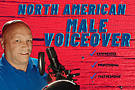 A professional male voice recording for your Radio Ad Banner Image