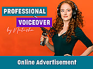 Believeable, conversational, friendly voice for your Online Ad Banner Image