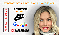 Genuine and Textured Professional Female Voice Over for your TV Ad Banner Image