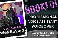 Top-Rated - Professional Voice Assistant Voice Over Artist For Your Project Banner Image