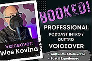 Top-Rated - Professional Podcasting Voice Over For Your Project Banner Image