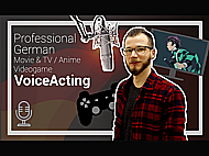 Male German Voice Actor for Games and Characters Banner Image