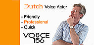 A Dutch voice over for your commercial Banner Image