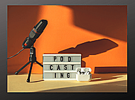 Friendly, Warm Voice Over for your Podcast Banner Image