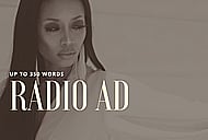 Radio Ad - Warm, Articulate Female Voice Banner Image