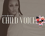 Child Voice - Authentic, Playful Female Child Voice Banner Image