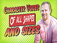 High quality video game voice actor and character voice over Banner Image