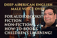 A Deep Dramatic Voice for your Audiobook Banner Image