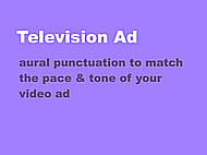 Crisp, Deep, Resonant Elocution to Voice Your TV Ad Spot Banner Image