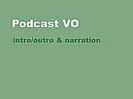 A Captivating Narrator for Your Podcast Banner Image
