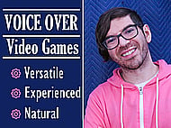 A Versatile Actor who can do any role for your video game! Banner Image